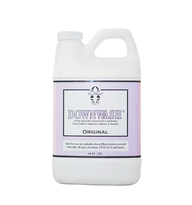 Le Blanc Down Wash- Laundry Detergent for cleaning Down filled duvets,  Pillows and Jackets (Lavender)